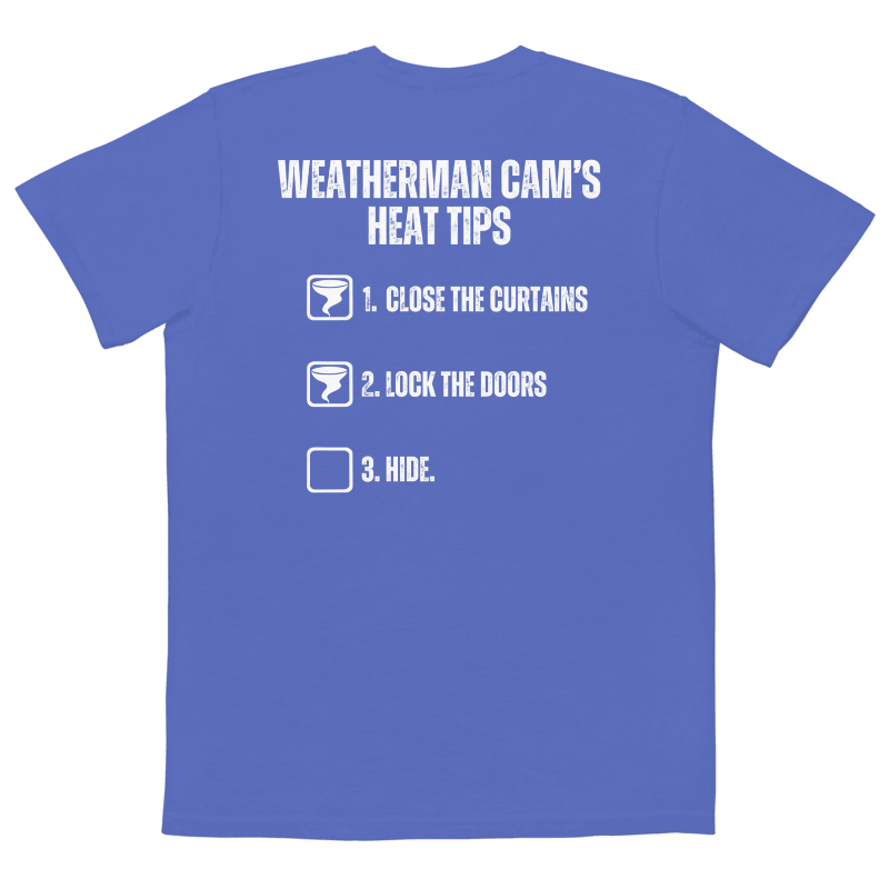 Weatherman Cam Heat Tips Pocket T-Shirt