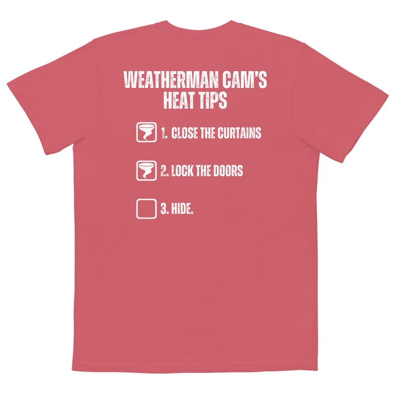 Weatherman Cam Heat Tips Pocket T-Shirt